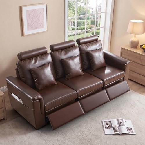 RARZOE Modular Sectional Couch Armrests Module, Faux Leather Armrests Modular - Image 6