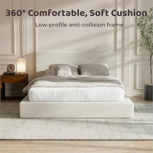 RECCI AirFrame California King Upholstered Bed Frame - Image 5