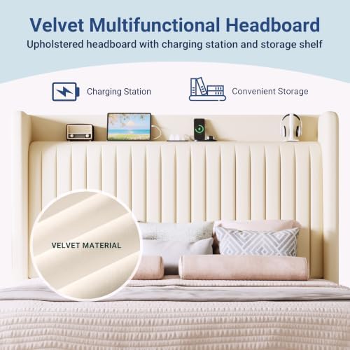 Allewie Queen Size Platform Bed Frame - Image 4