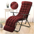 Patio Lounge Chair Cushion, Waterproof Zero Gravity Chair Cushions by Moutosne