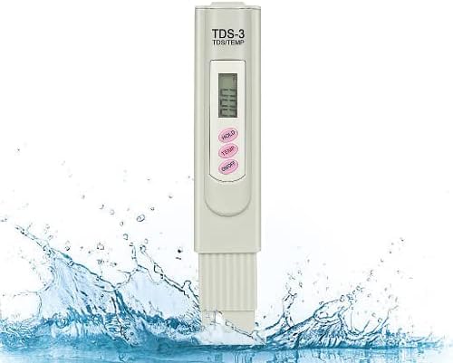 TDS Water Tester | Digital PPM Meter | 3-in-1 EC Temp by Funayama