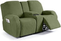 Ruaozz Stretch Loveseat Recliner Cover by RuaozzFurnitureCovers