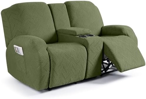 Ruaozz Stretch Loveseat Recliner Cover by RuaozzFurnitureCovers