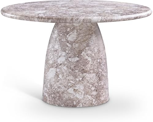 Meridian Furniture 701Brown-T Cosenza Collection Art Deco 48.5" Indoor/Outdoor by Unknown