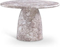 Meridian Furniture 701Brown-T Cosenza Collection Art Deco 48.5" Indoor/Outdoor by Unknown