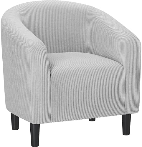 Yaheetech Small 25.5in Wide Corduroy Accent Chair by Yaheetech