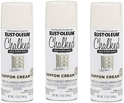 Rust-Oleum Chalked Ultra Matte Chiffon Cream Spray Paint by Rust-Oleum