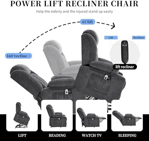 Power Lift Recliner Chair for Elderly - Image 5
