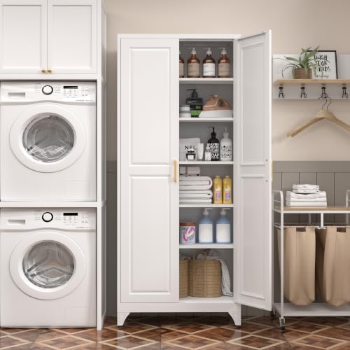 SteeLoong 75”Metal Pantry Storage Cabinet - Image 5