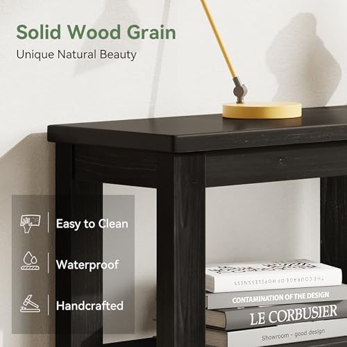 Solid Wood Horizontal Bookcase - Image 7