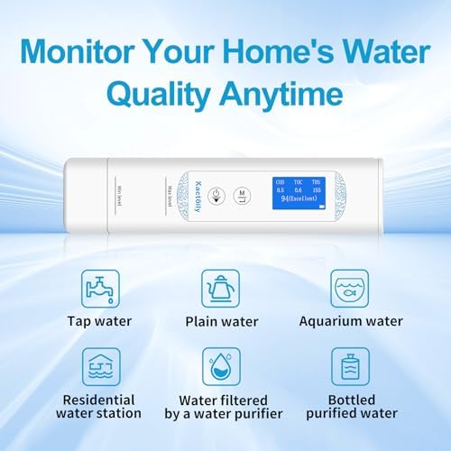 Kactoily 6 in 1 Water Tester for Drinking Water and Calibration Solution - Image 4