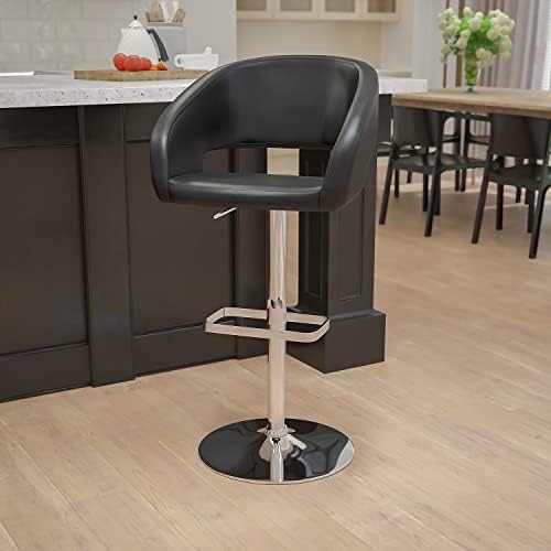 Flash Furniture Mid-Back Vinyl Barstool - Image 2