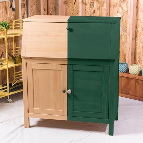 Rust-Oleum Chalked All-in-One Ultra Matte Forest Green Spray Paint - Image 4