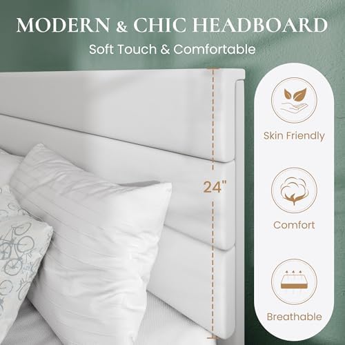 SHA CERLIN King Platform Bed Frame - Image 4