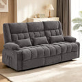 MAHOMICO Recliner Sofa with Cup Holders by MAHOMICO