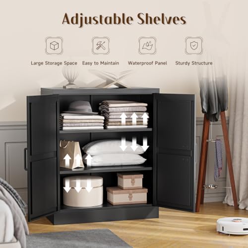 Letaya 36" Metal Storage Cabinet, Office/Bathroom - Image 6