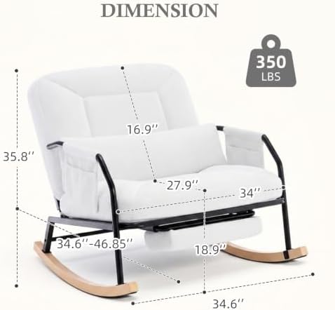 Oversized Rocking Chair Nursery - Image 2
