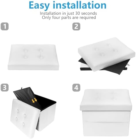 AmasSmile Ottoman with Storage - Image 7