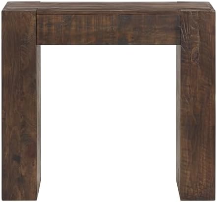 Alaterre Furniture Stockyard Solid Wood Console Table, 36 Inch - Image 7