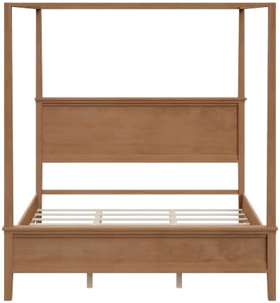Merax Seadrift King Size Canopy Bed - Image 7