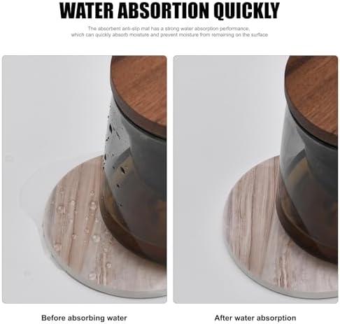 6Pcs Absorbent Coasters Set - Image 4