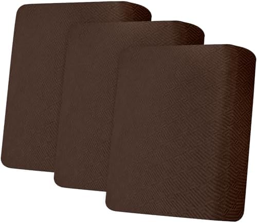 XINEAGE 3 Piece XL Stretch Couch Cushion Covers Individual Sofa Slipcovers by XINEAGE
