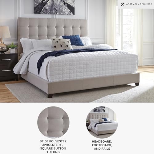 Signature Design by Ashley Dolante Upholstered King Size Bed Frame - Image 4