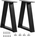 16 Inch Trapezoid Bench Legs Metal Coffee Table Legs, End & Side Table Feets by Unknown