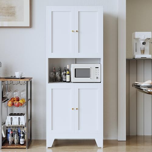 69" Tall Metal Pantry Cabinet - Image 2