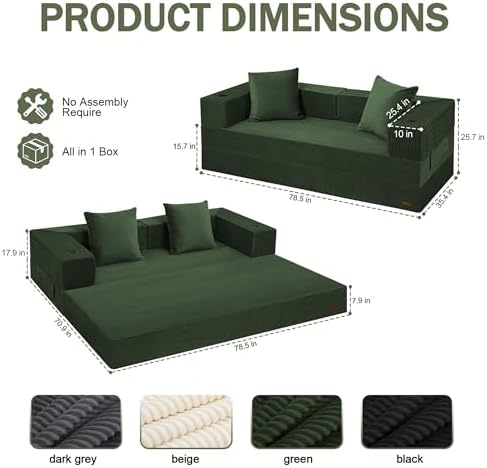 COMAX Queen Boneless Couch - Image 2