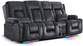 TUNYI Power Loveseat Recliner Sofa by Becomesyourhomepartner
