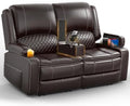Loveseat Recliner Sofa, RV Loveseat Reclining Sofa Wall Hugger by SavortheHappyMoments