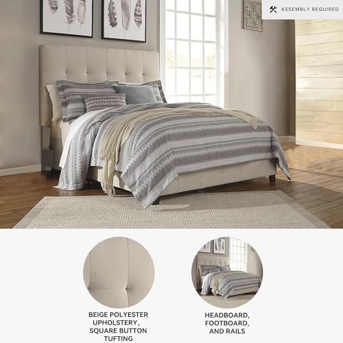 Signature Design by Ashley Dolante Queen Upholstered Bed Frame - Image 4