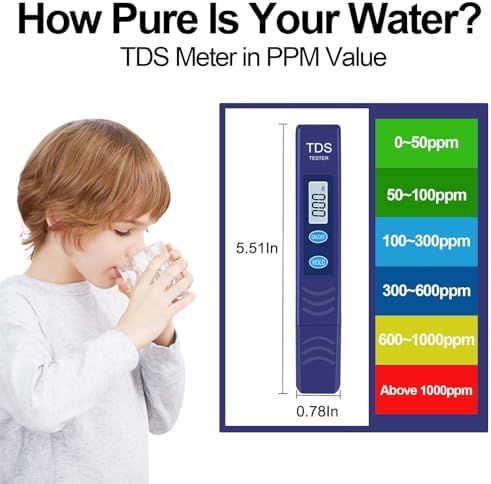 TDS Meter Digital Water Tester, ppm Meter - Image 4