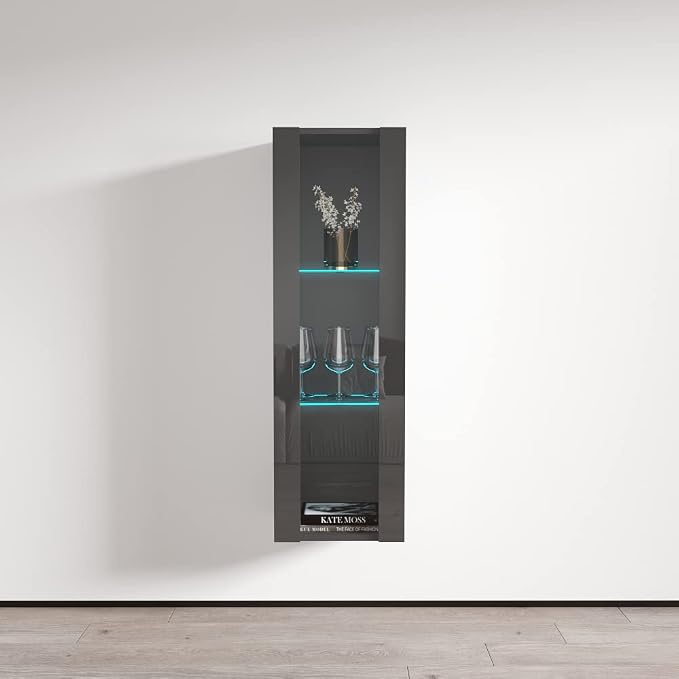 Meble Furniture Freestanding Bookcase Cabinet Type-21 — Customizable 16-Color by MebleFurniture