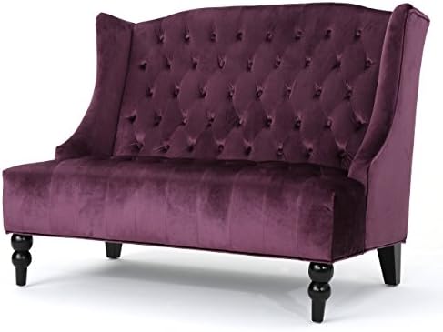 Modern Tufted Velvet Loveseat, 2 Seat Couch Sofas - Image 6