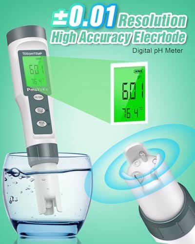 pH Meter, 3-in-1 TDS Meter Digital Water Tester - Image 3