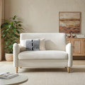 50.5 Inch Mid-century Modern Upholstered Loveseat Sofa by ECOHARBOR
