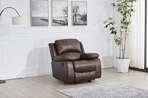 Betsy Furniture 2PC Faux Leather Reclining Couch Set, Living Room Furniture Set - Image 4