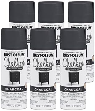 Rust-Oleum Chalked All-in-One Ultra Matte Charcoal Spray Paint by Rust-Oleum