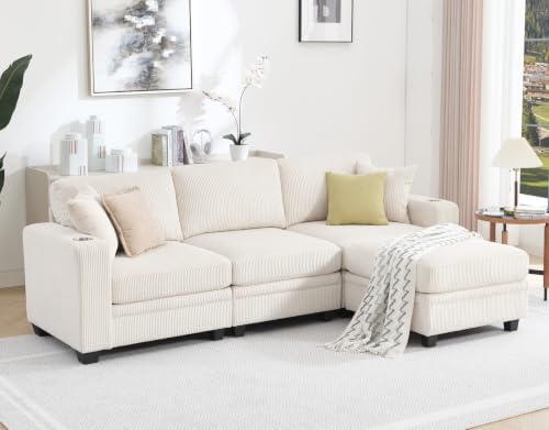 97" Modular Sectional Couch by Enjoyacomfortablehomelife
