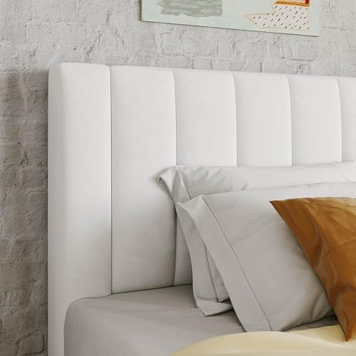 Allewie Twin Bed Frame/Velvet Upholstered Bed Frame - Image 7