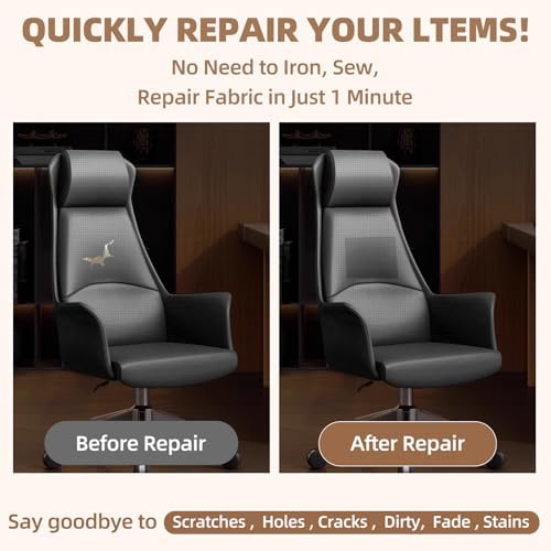 Shagoom Leather Repair Kits, Large Vinyl Repair Patch - Image 6