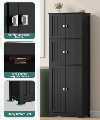 Tall Bathroom Storage Cabinet - Image 7