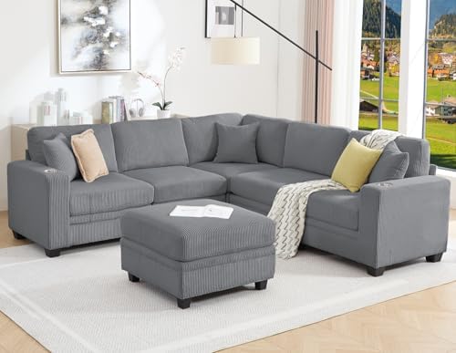 97" Modular Sectional Couch by Enjoyacomfortablehomelife