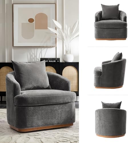 HULALA HOME Modern Swivel Accent Chair - Image 6