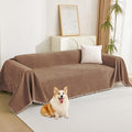 MYSKY HOME Couch Covers for 3 Cushion Couch Sofa, Sectional Couch Cover L Shape by MYSKYHOME