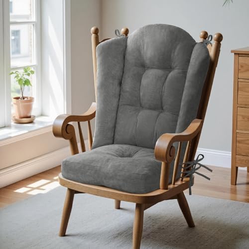 Wingback Rocking Chair Cushion Set by ROFIEJOX