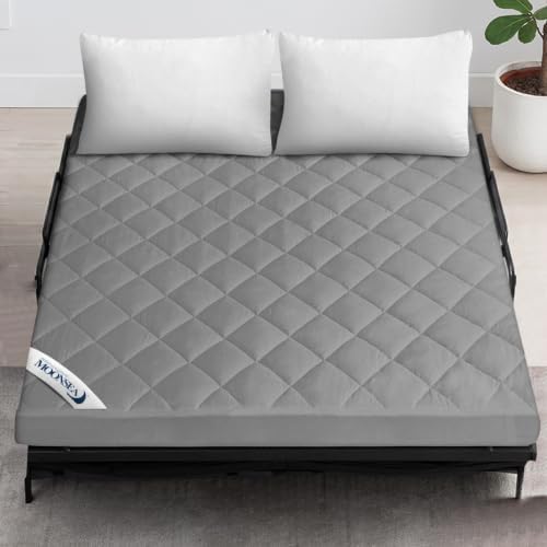 Moonsea Full Mattress Protector, Waterproof Mattress Cover by Moonsea