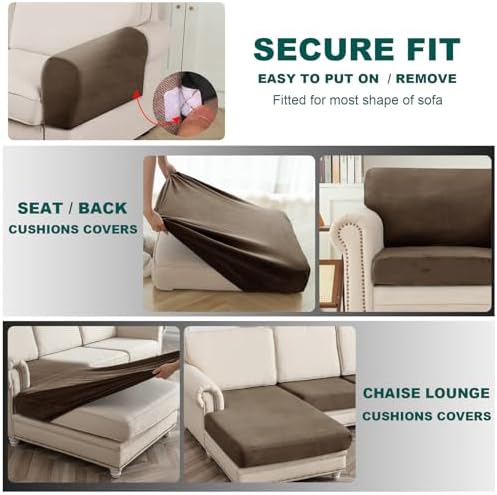 UNBBRRL Stretch Sofa Cushion Covers - Image 3